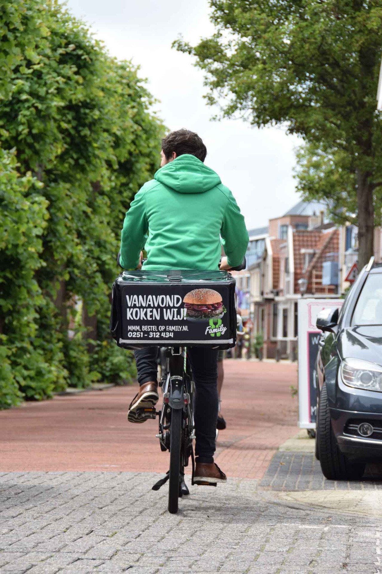 Eten bij Family met het hele gezin